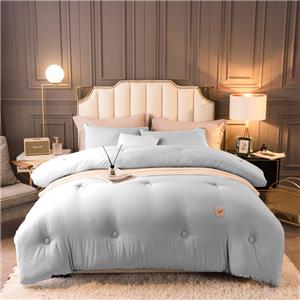 퓨어 컬러 퀼팅 폴리에스터 봄 가을 이불